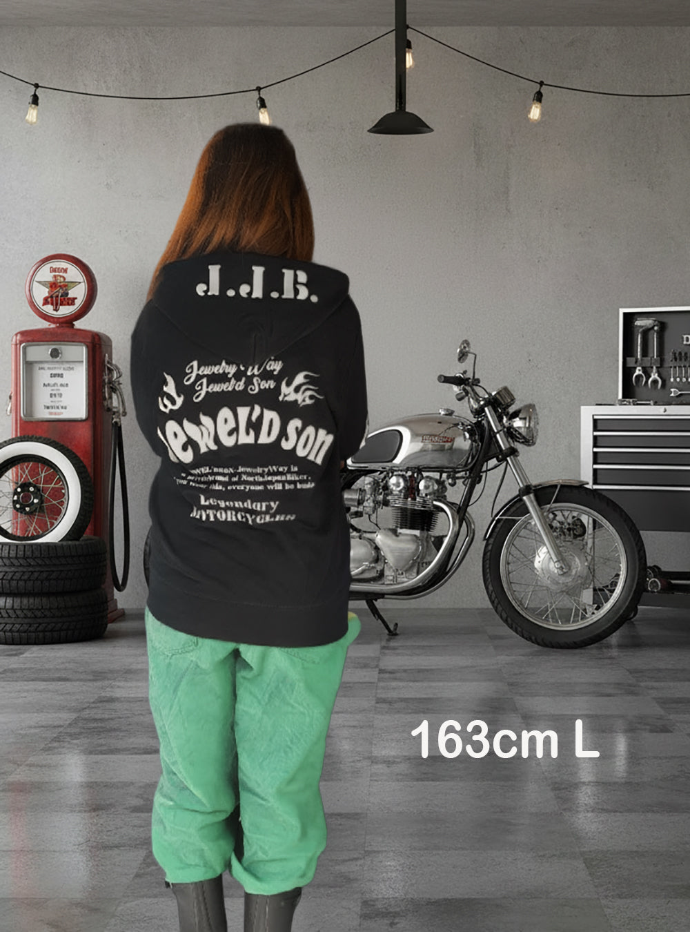 Fireパーカー BLACK【PinkGoldプリント】