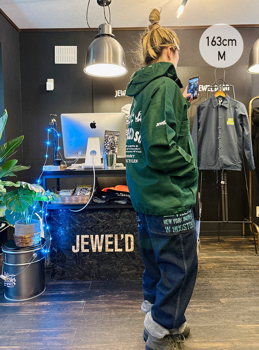 アノラックパーカー（コットン） Green 3着限定