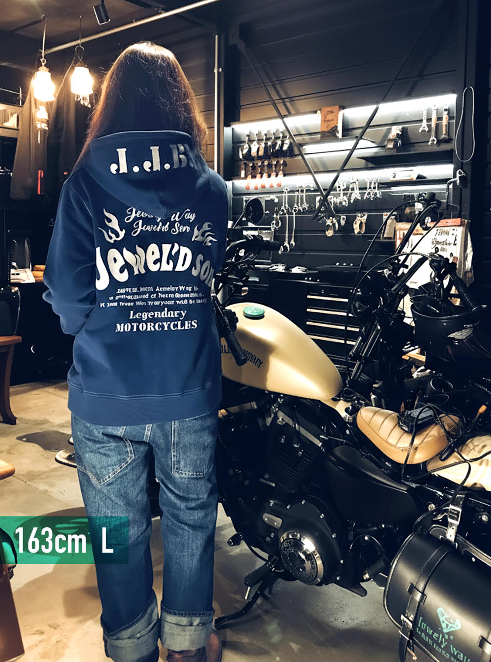 デニムパーカー【Fire Design】Sサイズ 4着、XL1着　在庫わずか！