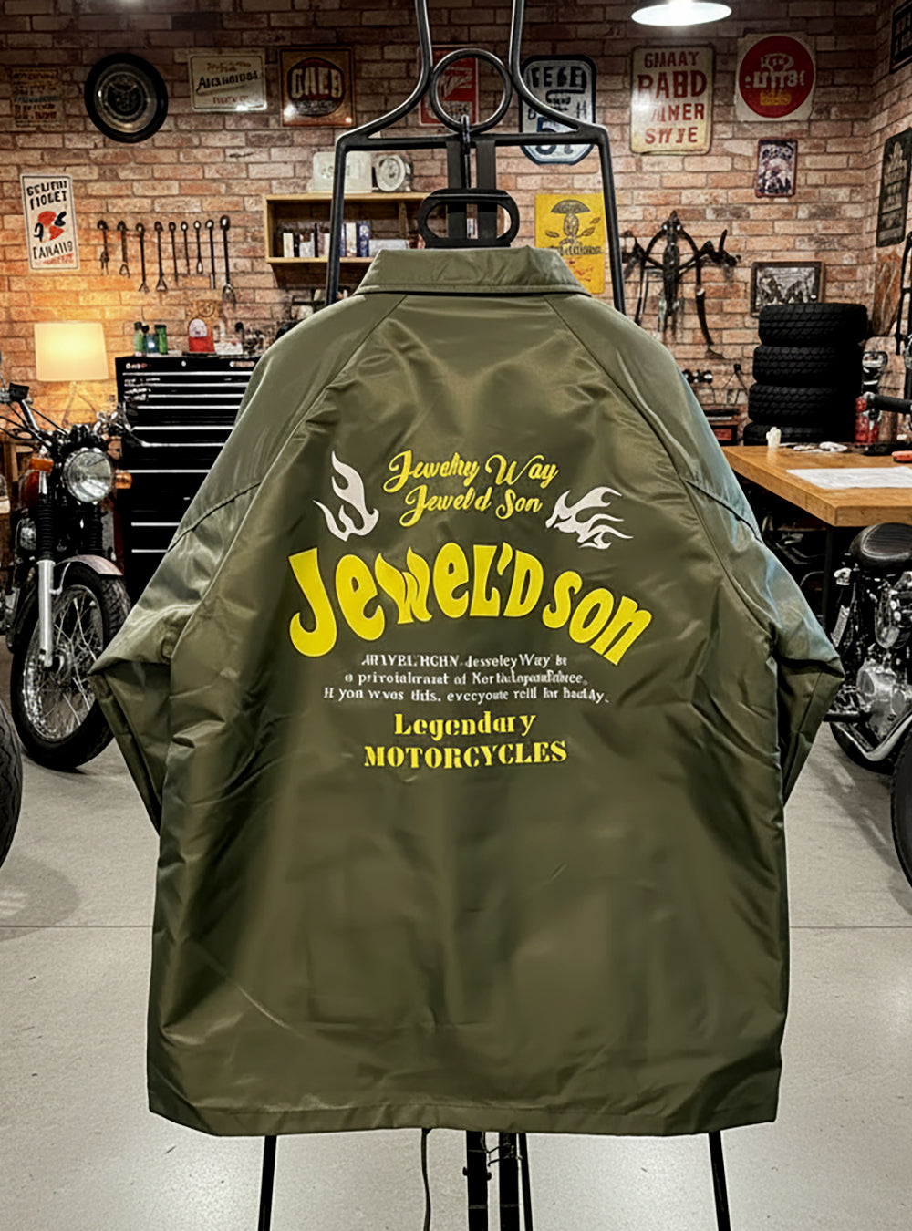 コーチジャケット（裏ボア）【オリーブコーチ】 【2026年2月より価格見直し】