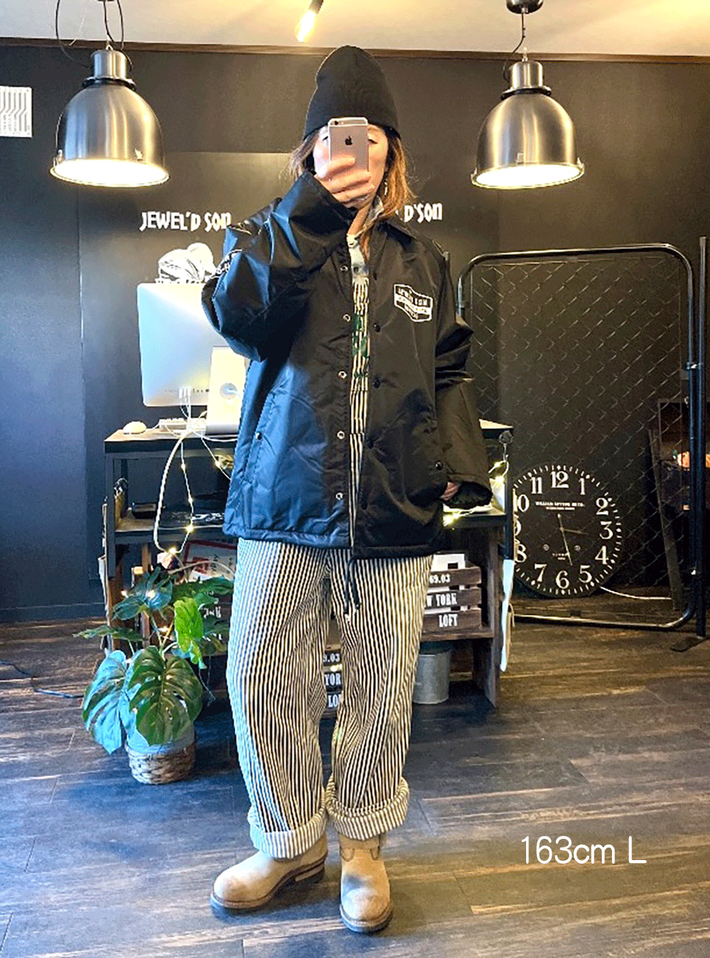 コーチジャケット（ナイロン）【Jewelry Road】差し色変更OK