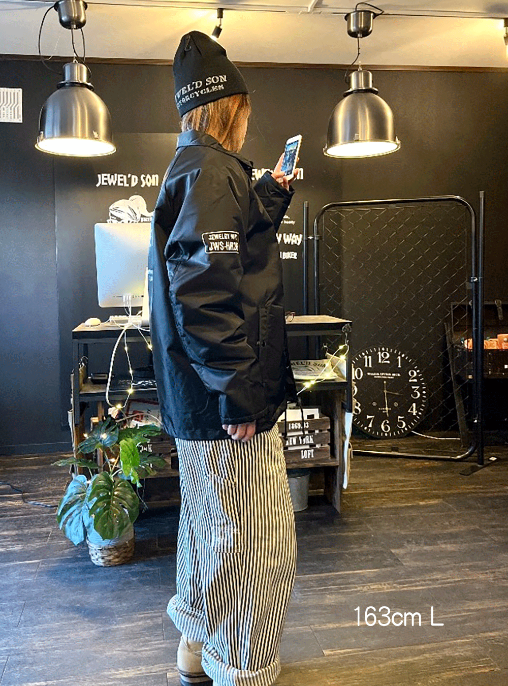 コーチジャケット（ナイロン）【Jewelry Road】差し色変更OK