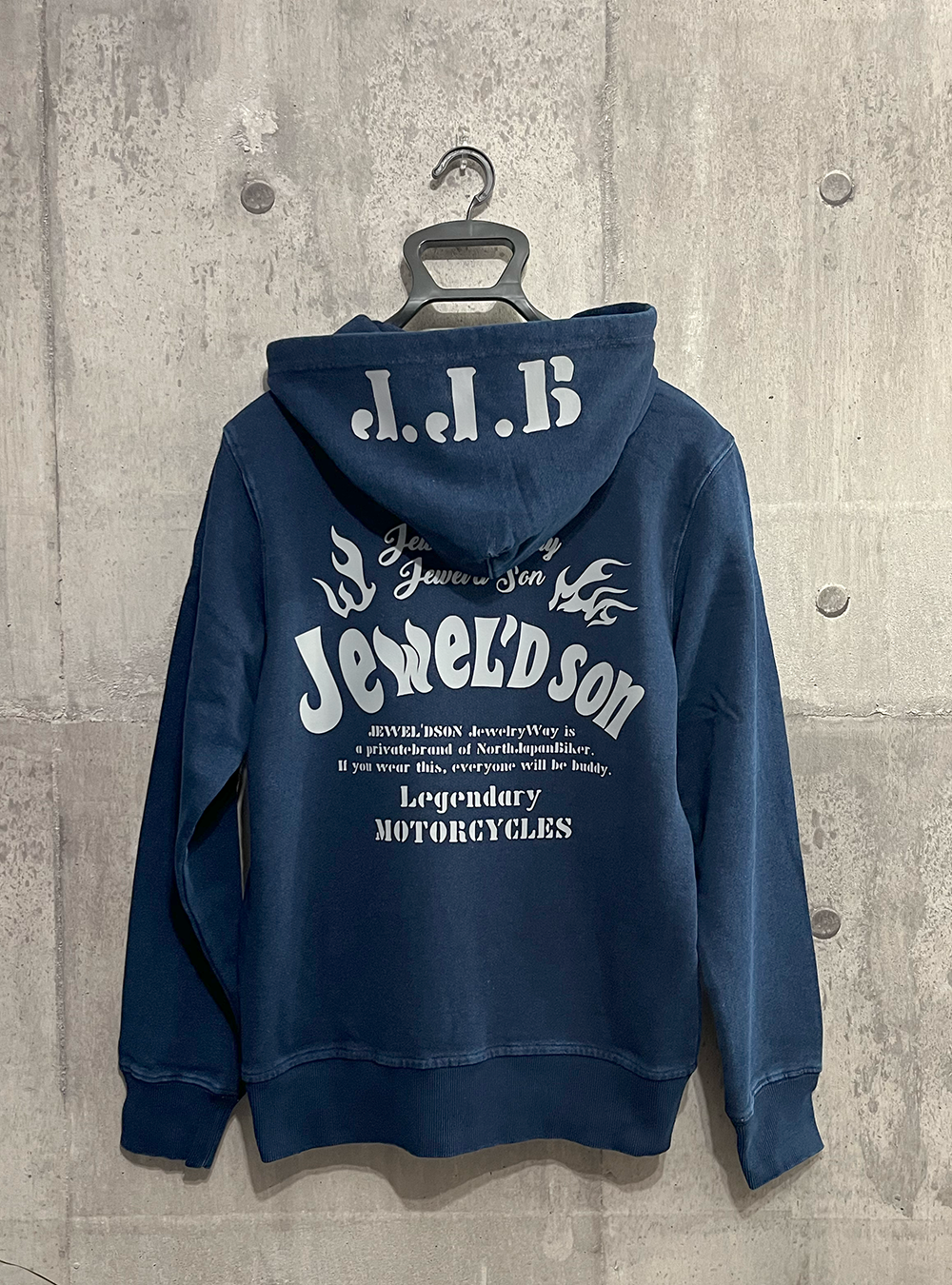 デニムパーカー【Fire Design】Sサイズ 4着、XL1着　在庫わずか！