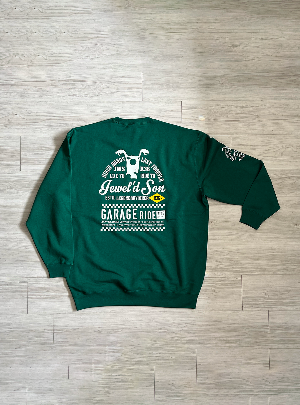 クールネックスエット【アメリカンチェッカー】 Green