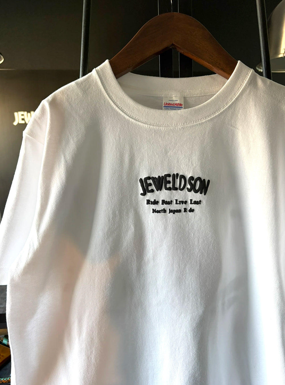 レモンライダー 3Dパフ白Tシャツ