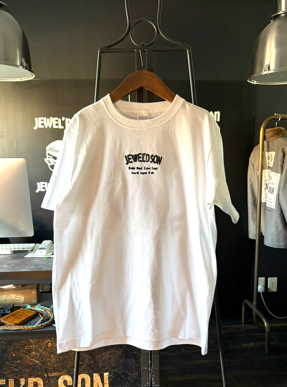 レモンライダー 3Dパフ白Tシャツ