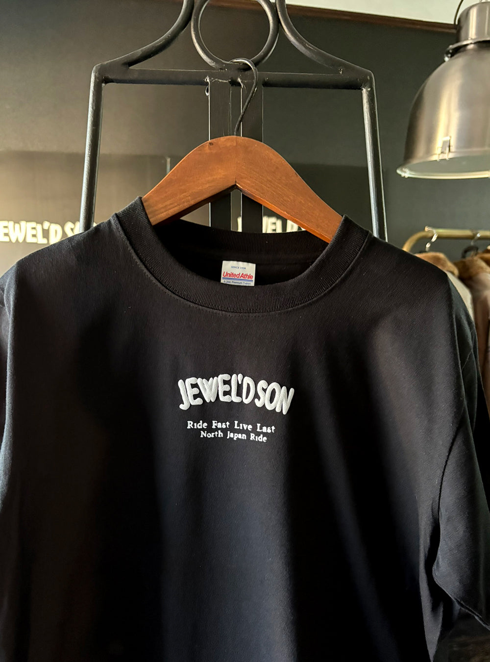 レモンライダー 3Dパフ黒Tシャツ