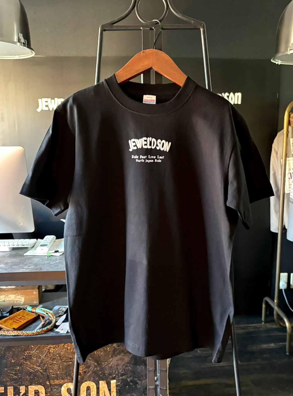 レモンライダー 3Dパフ黒Tシャツ
