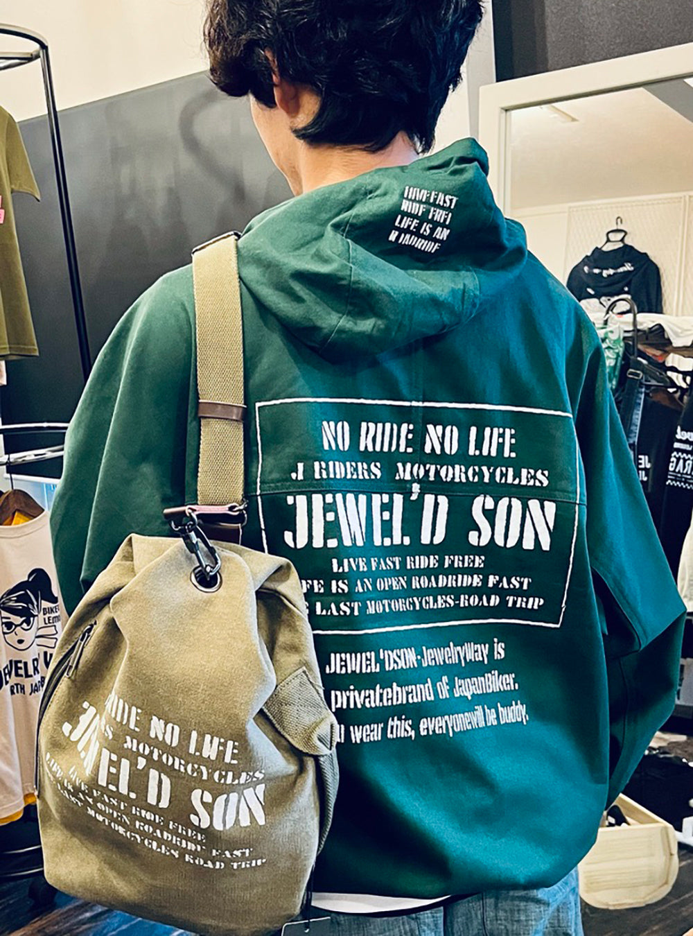 帆布ワンショルダー　斜め掛けボディーバッグ【ベージュ、ブラック、グリーン】