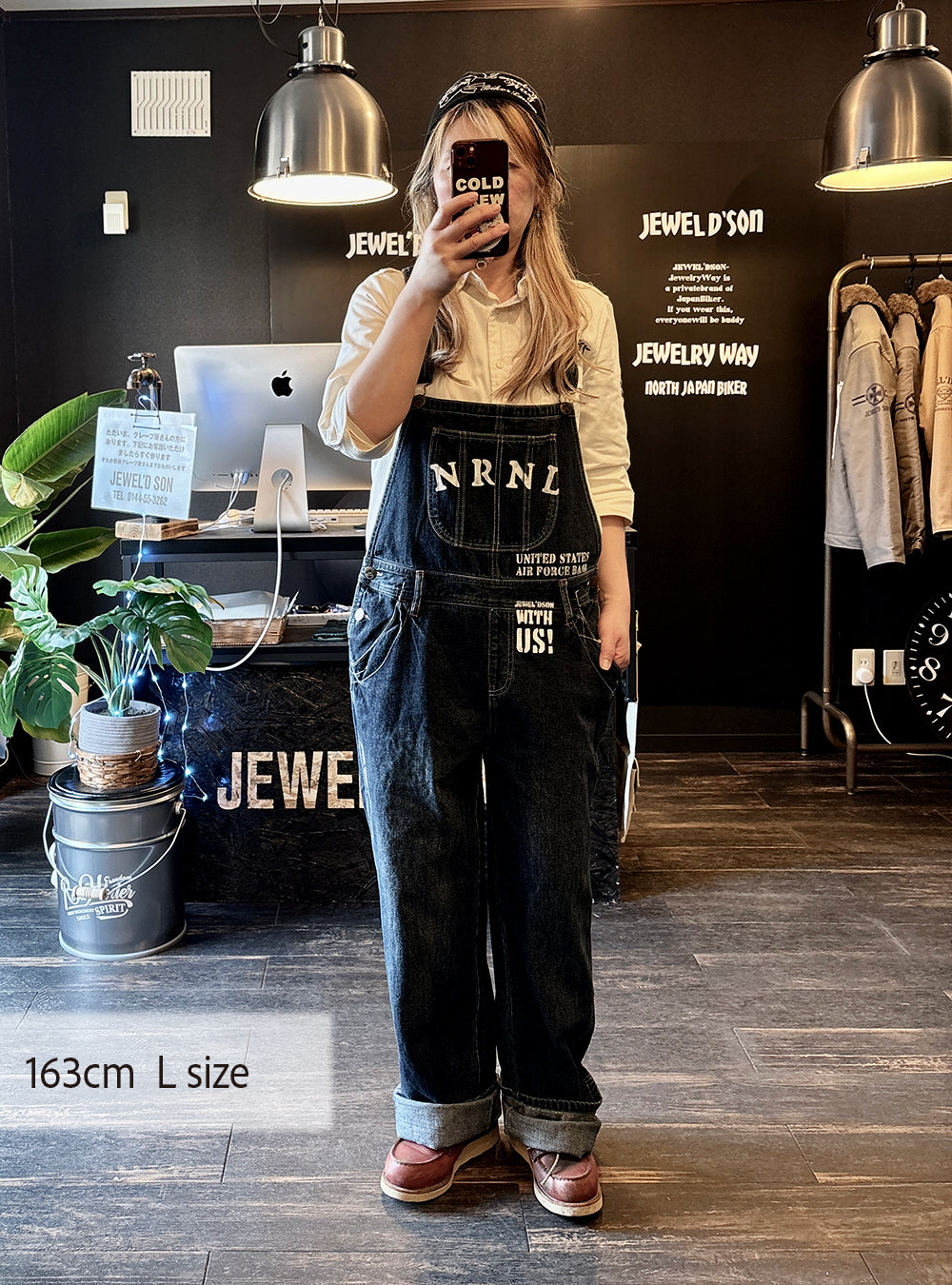 定番オーバーオール