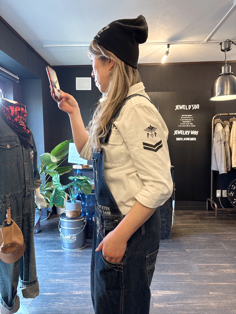 定番オーバーオール