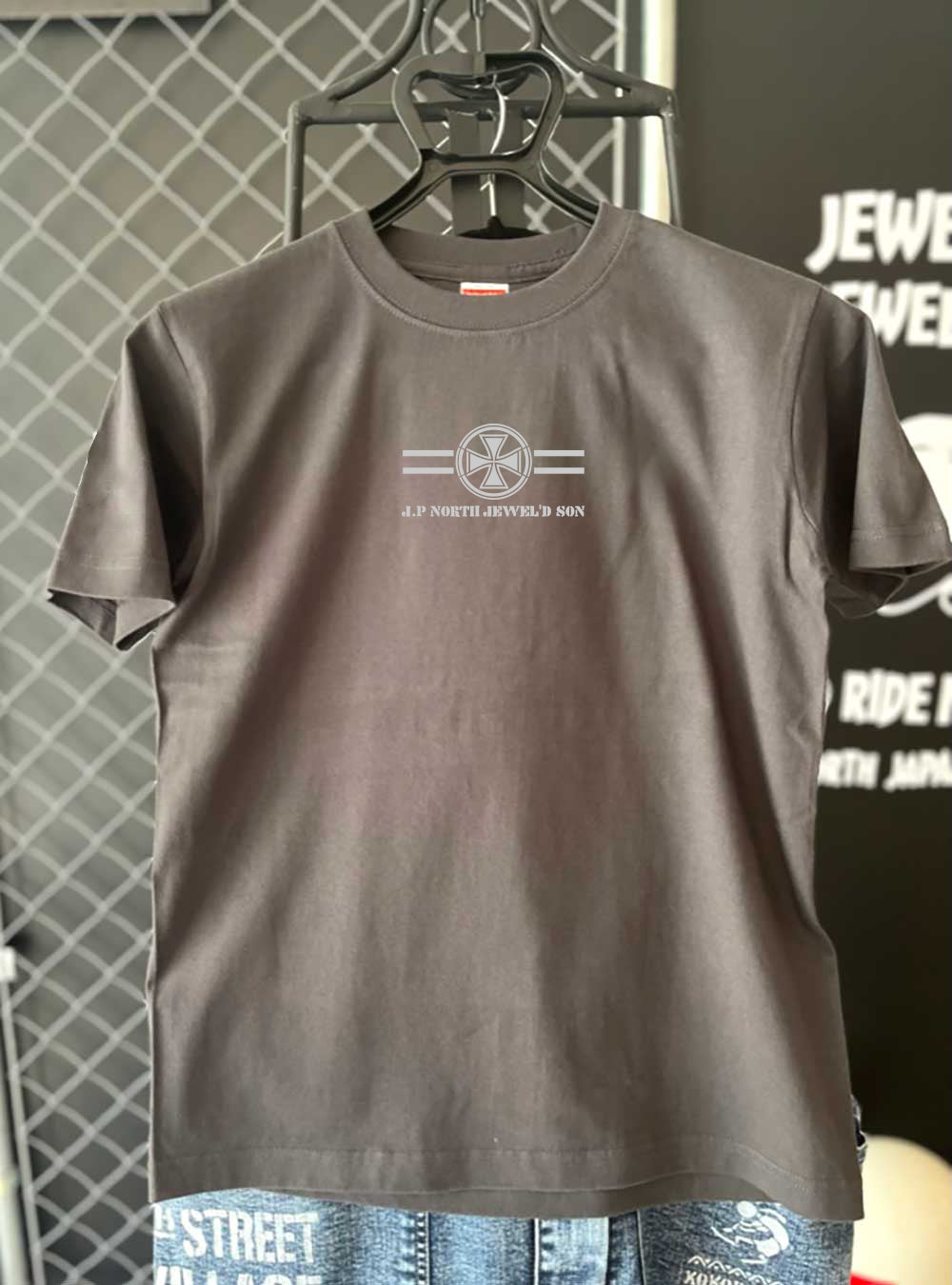 Simple Text Tシャツ（スミ）